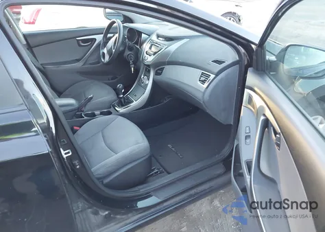 2012 Hyundai Elantra Gls from USA, damaged, VIN 5NPDH4AE7CH098866
